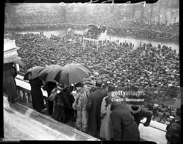 Fdr Fourth Inauguration 168 Inauguration Of President Franklin D Roosevelt Photos & High Res ...