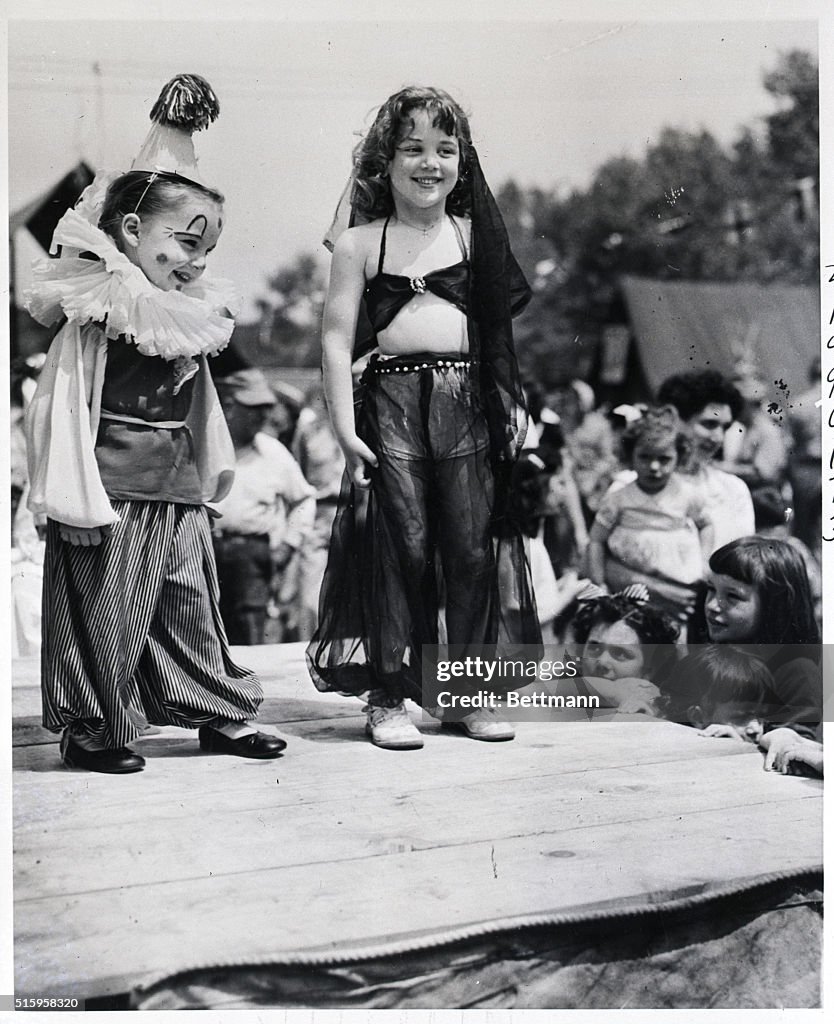 Children Stage Circus In New York City