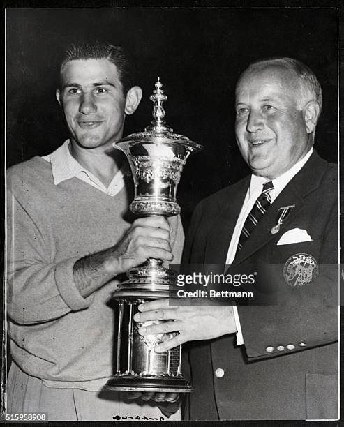 Minneapolis, MN- Twenty-four-year-old Sam Urzetta of Rochester, New York, athlete and ex-caddie who became the new amateur golf champion of the...