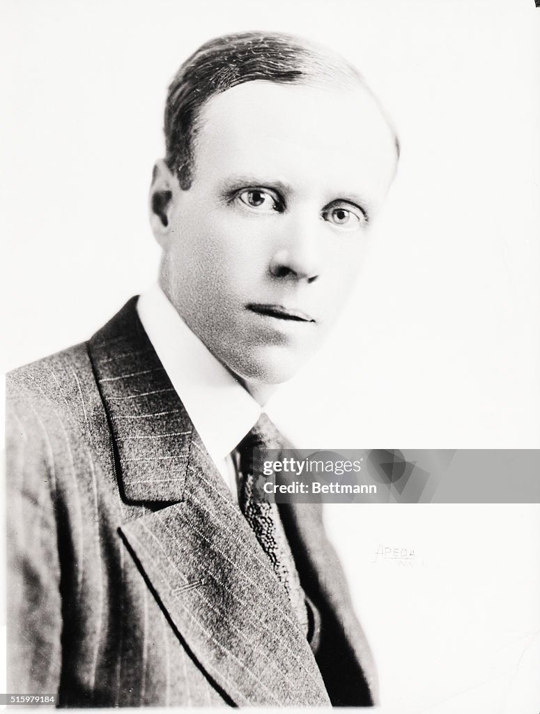 Sinclair Lewis; Early Career Photo