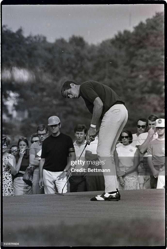 Teen Bruce Fleisher Shown Putting