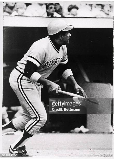 Pittsburgh, PA- No, the Pirates aren't playing the World Series with broken bats. Willie Stargell just splintered his. But, the Bucs' inability to...