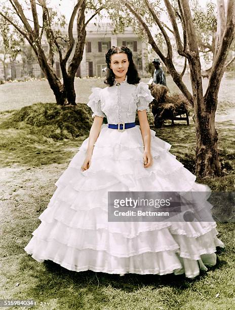 Vivien Leigh in the film 'Gone with the Wind', 1939.