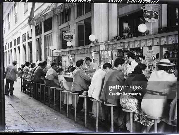 Havana, Cuba: Soda fountain.