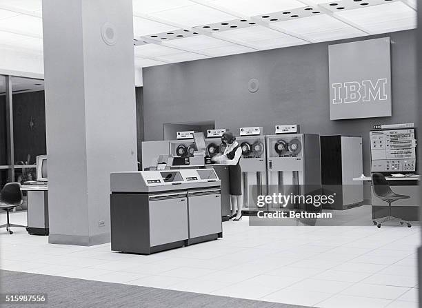 1960s Computer Workstation 1960s Computer - Fotografias e Filmes do Acervo - Getty Images