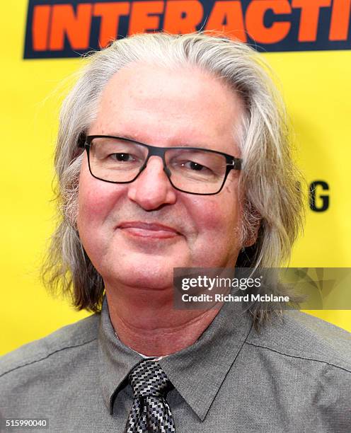 Author Bruce Sterling attends 'Closing Remarks: Bruce Sterling' during the 2016 SXSW Music, Film + Interactive Festival at Austin Convention Center...