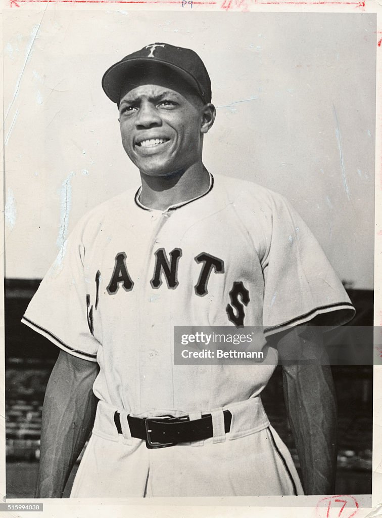 Portrait of Willie Mays