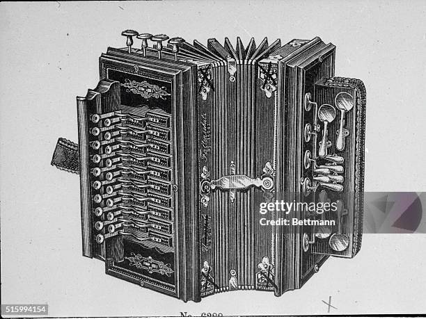 Accordion with 21 keys and four choruses.