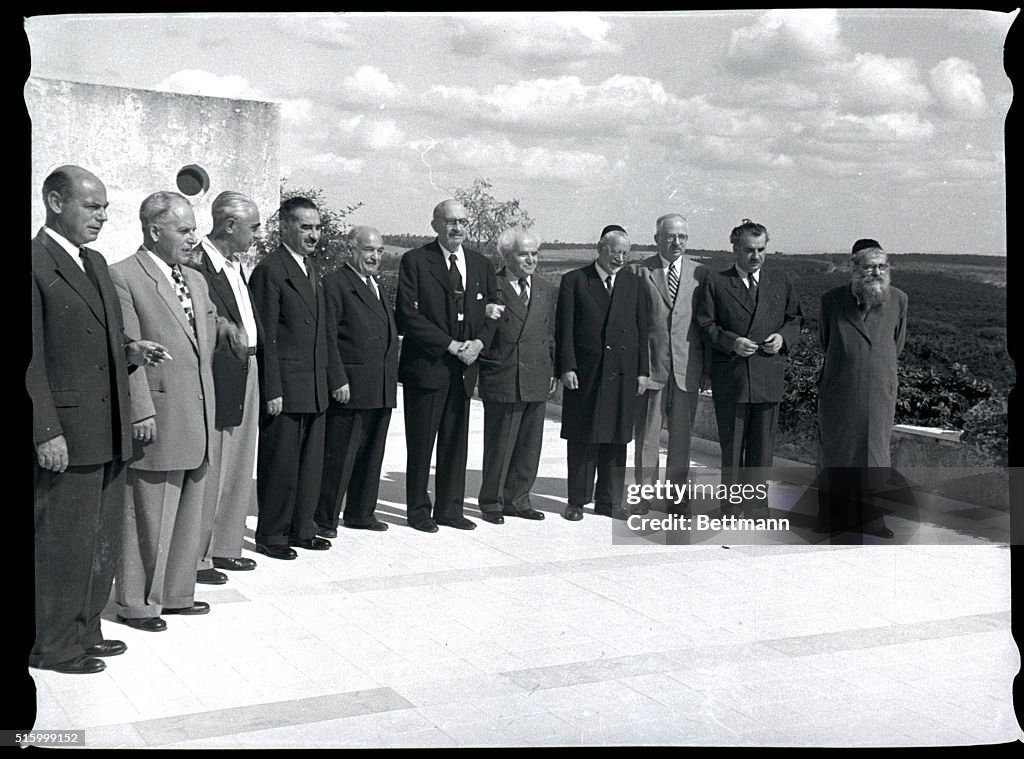 Outside President Weizman'S House