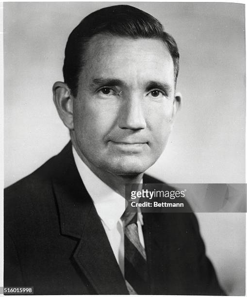 Ramsey Clark, newly elected chairman of American Civil Liberties Union National Advisory Council. Undated photograph.