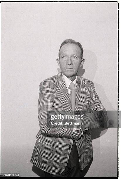 Burlingname, Calif.: Doctors report, Jan. 9th, that Bing Crosby is suffering from pneumonia and has developed an abcess on the lung. Photo is of...