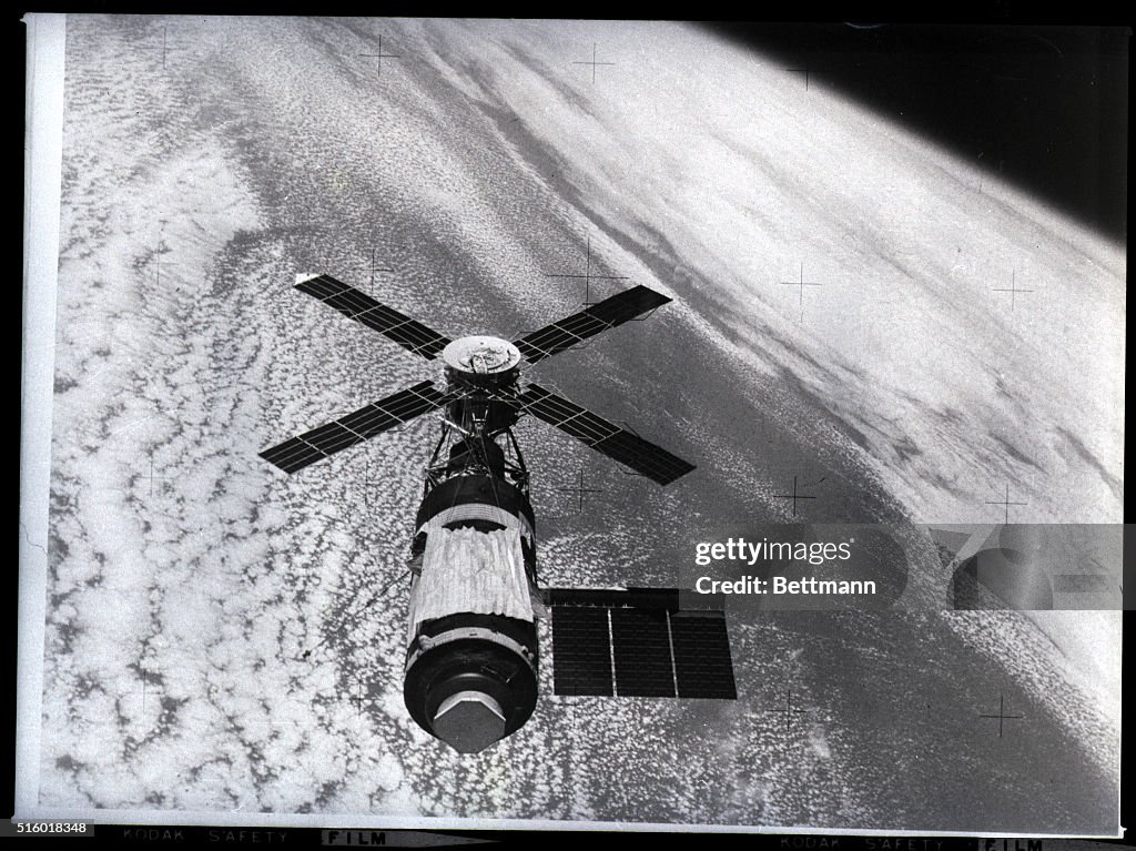 Skylab Above Earth