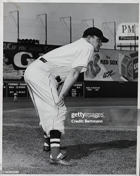 New York, NY: Hustling, bustling Joe Cronin helps keep his Boston Red Sox in first place in the American League by an endless variety of shouts,...