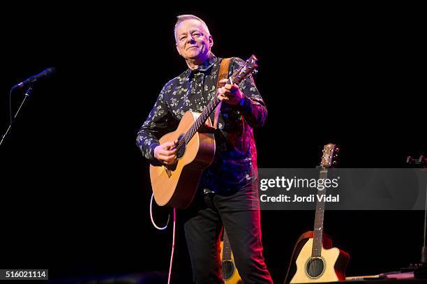 Tommy Emmanuel performs on stage during Guitar BCN on March 16, 2016 in Barcelona, Spain.