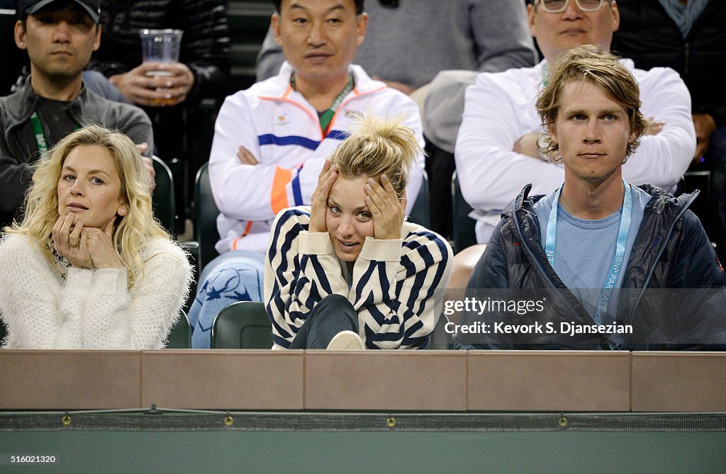 Celebrity Sightings At The 2016 BNP Paribas Open