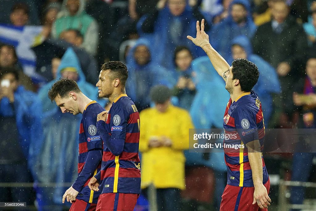 UEFA Champions League - "FC Barcelona v Arsenal"