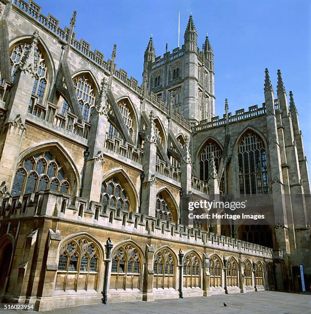 Bath Abbey, Bath, Somerset, c2000s. Artist: Unknown.