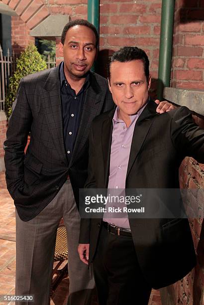 S Stephen A. Smith will make a cameo appearance Thursday, March 31, 2016 on Walt Disney Television via Getty Images's "General Hospital." The...