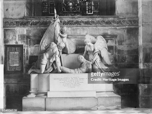 Sir John Moore Monument, St Paul's Cathedral, London, c1870-c1900
