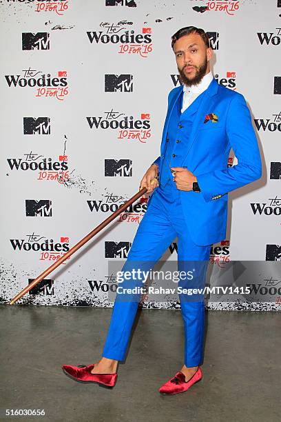 Recording artist Jidenna attends the 2016 MTV Woodies/10 For 16 on March 16, 2016 in Austin, Texas.