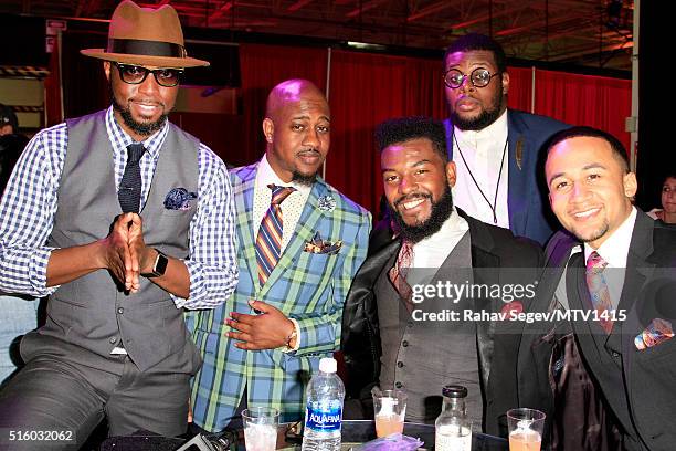 Jidenna's Classic Men attend the 2016 MTV Woodies/10 For 16 on March 16, 2016 in Austin, Texas.