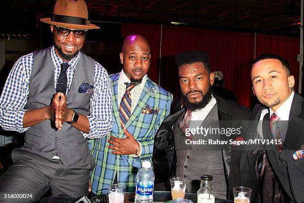 Jidenna's Classic Men attend the 2016 MTV Woodies/10 For 16 on March 16, 2016 in Austin, Texas.