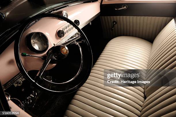 Nash rolltop convertible Marilyn Monroe 1951. By Simon Clay.