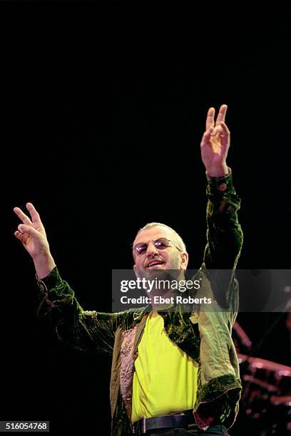 Ringo Starr performing at the Beacon Theater in New York City on February 17, 1999.