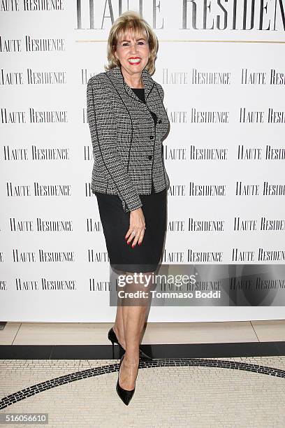 Myra Nourmand attends the Haute Residence Los Angeles Luxury Real Estate Summit 2016 on March 16, 2016 in West Hollywood, California.