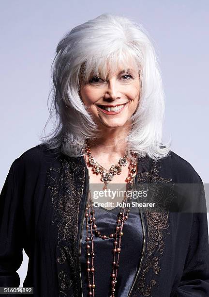 Singer/Songwriter Emmylou Harris poses at The Life & Songs of Kris Kristofferson produced by Blackbird Presents at Bridgestone Arena on March 16,...