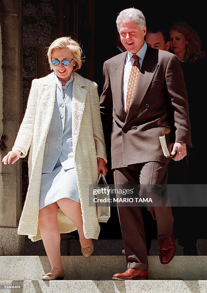 Hillary R. Clinton US President Bill Clinton and First Lady Hillary Rodham Clinton... News ...