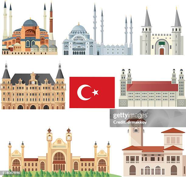 istanbul symbols - ³ó²¹²â»å²¹°ù±è²¹ÅŸ²¹ stock illustrations