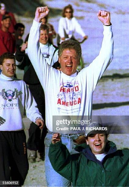 Bill Clinton Playing Rugby 61,305 Us President Bill Clinton Stock Photos, High-Res Pictures, and ...