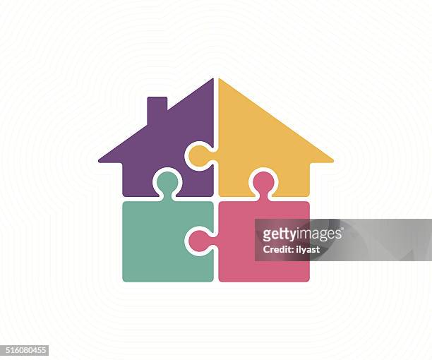 housing solution - house stock illustrations