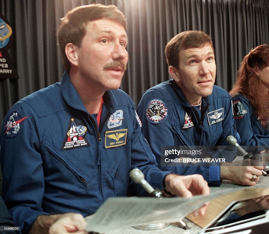 Kim Rominger US space shuttle Discovery commander Kent Rominger of the US fellow ...