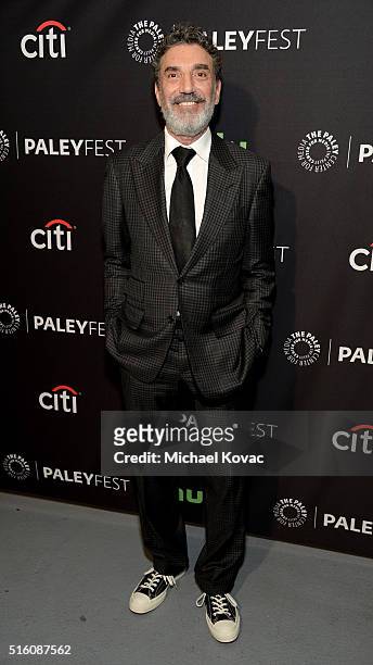 Producer Chuck Lorre attends The Paley Center For Media's PaleyFest 2016 Honoring "The Big Bang Theory" at The Dolby Theatre on March 16, 2016 in Los...