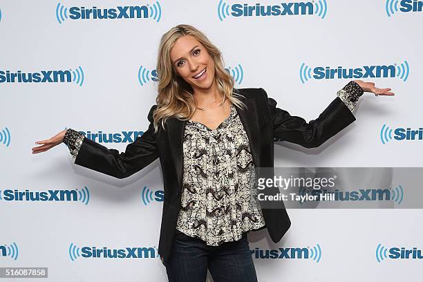 Kristin Cavallari visits the SiriusXM Studios on March 16, 2016 in New York City.