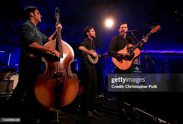 Avett Brothers perform at Music Is Universal presented by Marriott Rewards and Universal Music Group, during SXSW at the JW Marriott Austin on March...