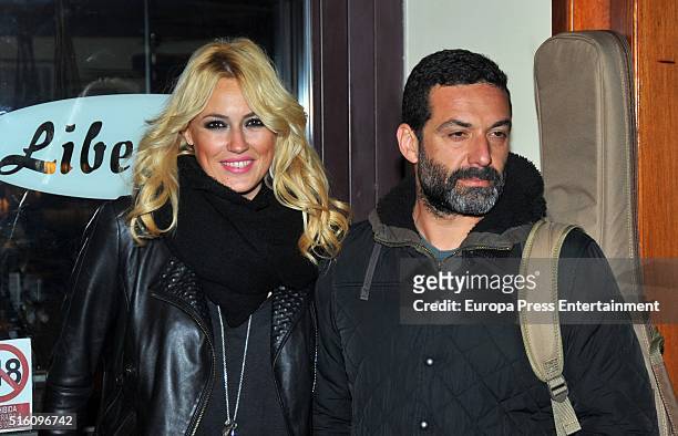 Carolina Cerezuela and Jaume Anglada are seen on March 16, 2016 in Madrid, Spain.