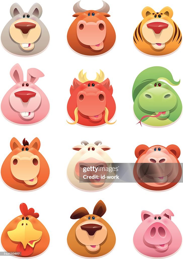Funny chinese horoscope characters