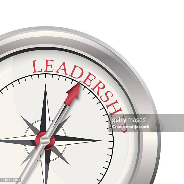 leadership compass direction - orienteering stock illustrations