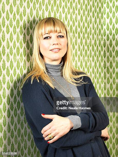 WBroadcaster and tv presenter Sarah Cox is photographed for The Times on January 15, 2016 in London, England.