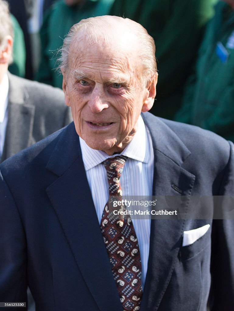 The Queen & Duke Of Edinburgh Visit London Zoo To Open The 'Land Of The Lions' Exhibit