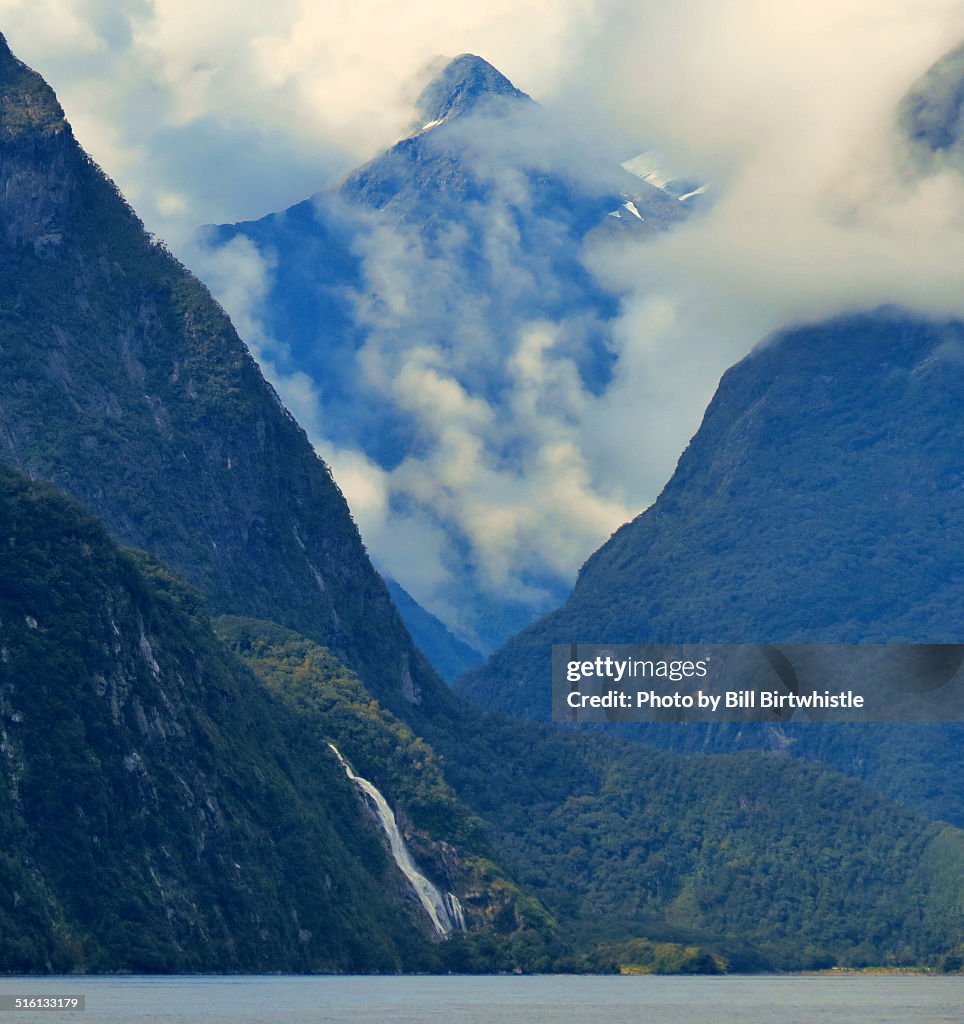 The mists of Milford Sound