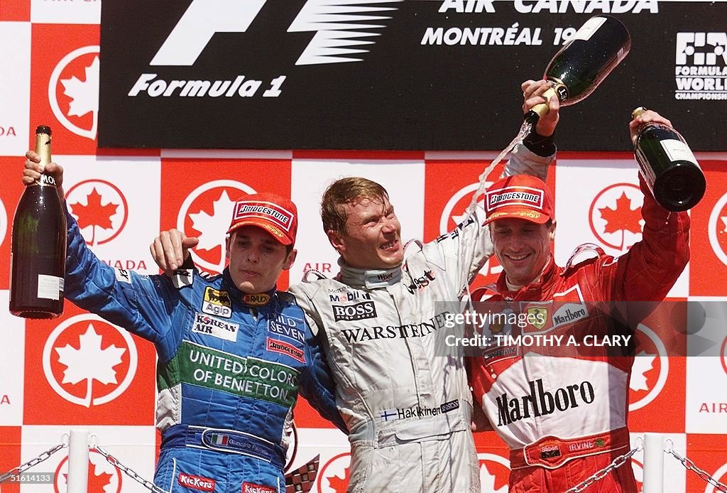 1999 Canadian Formula One Grand Prix winner Mika H
