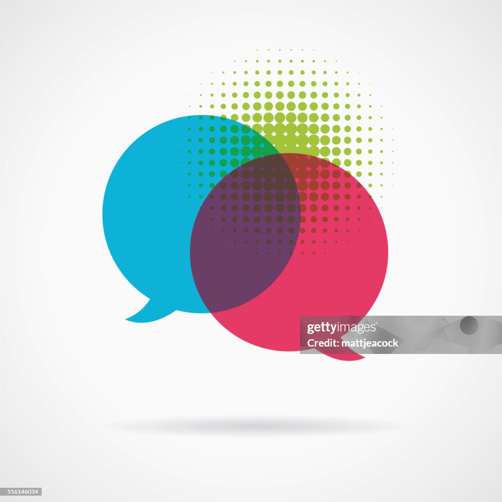Speech Bubble Talking Background High-Res Vector Graphic - Getty Images
