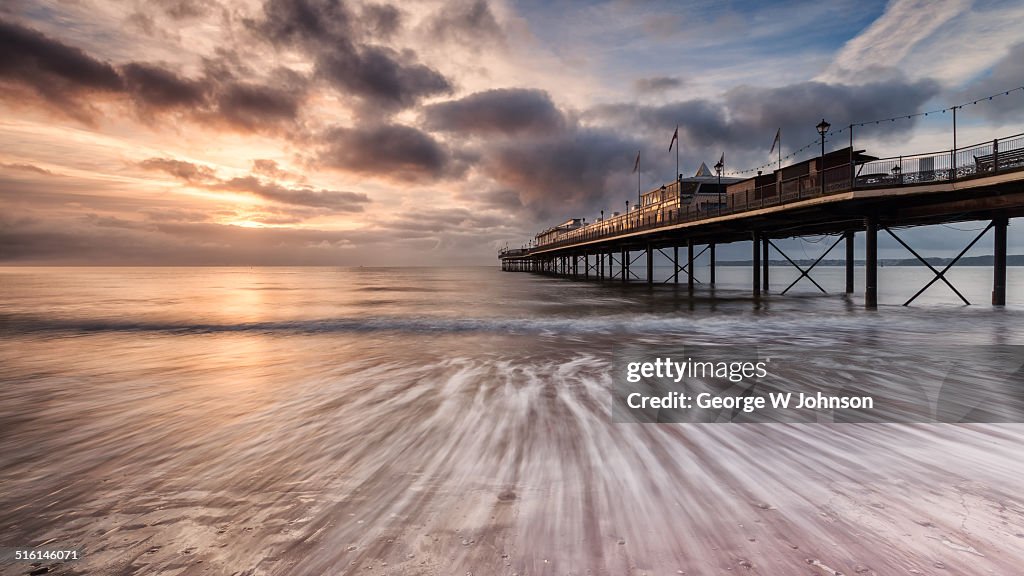 Dawn Pier