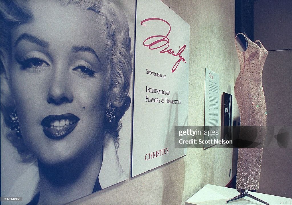 Marilyn Monroe's famous "Happy Birthday Mr. Presid