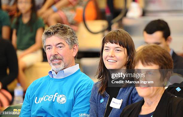 Dan Brutto attends UNICEF Kid Power Event at Charles R. Drew Charter School on March 17, 2016 in Atlanta, Georgia.