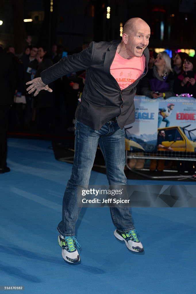 The European Premiere of 'Eddie The Eagle' - Arrivals